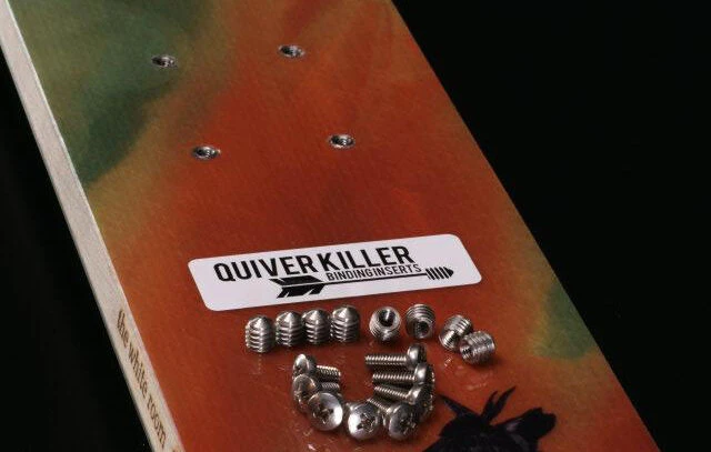 Skibinding Monteren Met Quiver Killer Inserts 3 Skibinding Monteren Met Quiver Killer Inserts