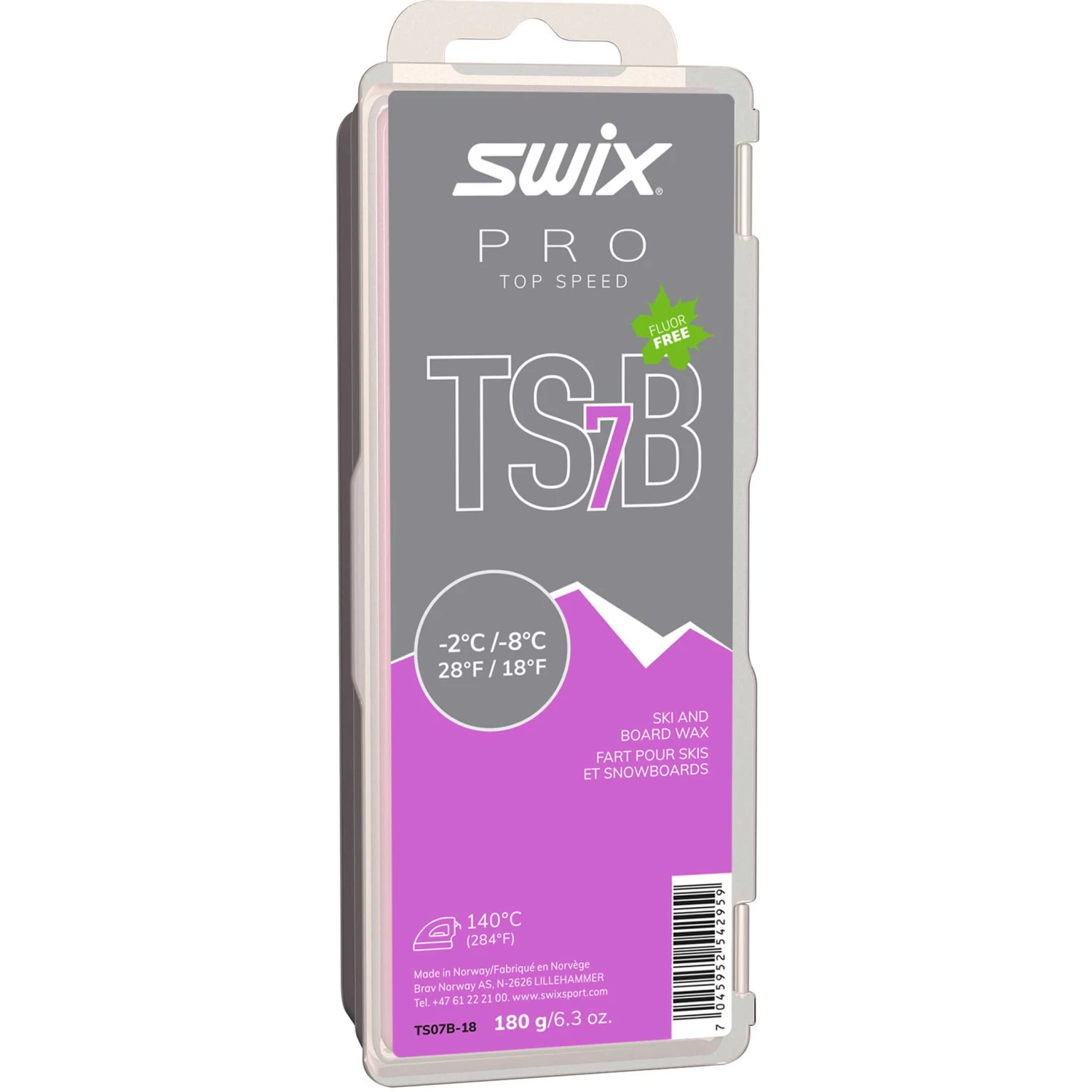 Swix TS07B Top Speed Wax Black 180G 3 Swix TS07B Top Speed Wax Black 180G
